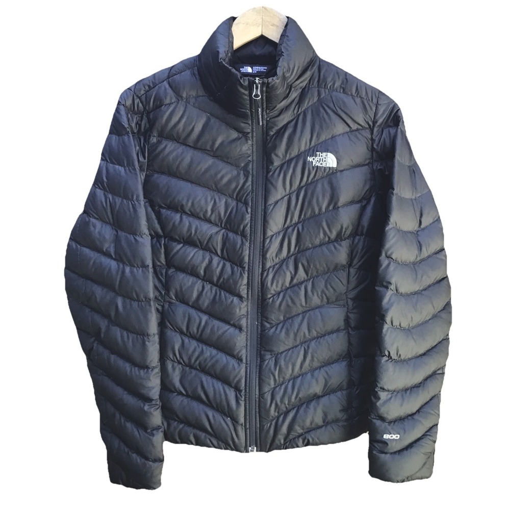 The North Face 800 Fill Goose Down Puffer Jacket Womens Medium Black Coat